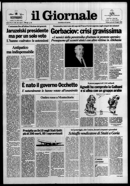 Il giornale : quotidiano del mattino